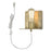 Acclaim Arris 5" 1 Light Sconce, Aged Brass