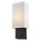 Acclaim Finestra 1 Light Sconce, Espresso/Chrome/Homespun