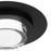 Alteck Plate Rnd 12" LED Outdoor Mount, Sand Black