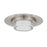 Alteck Plate Rnd 12" LED Outdoor, Brushed Stainless Steel