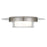 Alteck Plate Rnd 12" LED Outdoor, Brushed Stainless Steel