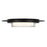 Alteck Plate Rnd 16" LED Outdoor Mount, Sand Black