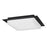 Alteck Foursquare 14" LED Outdoor Mount, Sand Black - AFM0015-3CCT-W-BK