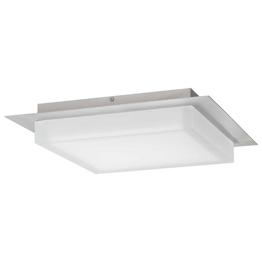 Alteck Foursquare 14" LED Outdoor, Brushed Stainless Steel - AFM0015-3CCT-W-BSS
