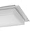 Alteck Foursquare 14" LED Outdoor, Brushed Stainless Steel