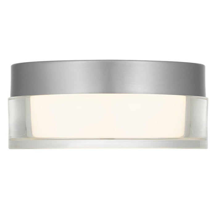 Alteck Sunspot 6" LED Outdoor, Brushed Stainless Steel