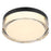 Alteck Sunspot 9" LED Outdoor Flush Mount, Sand Black