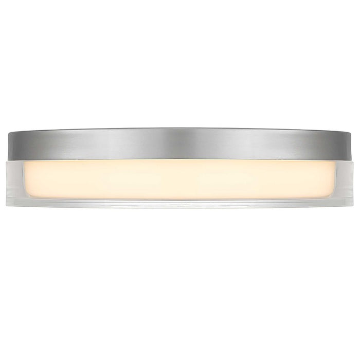 Alteck Sunspot 12" LED Outdoor, Brushed Stainless Steel