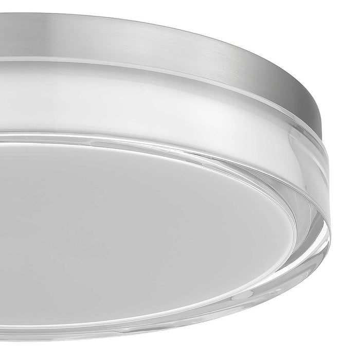 Alteck Sunspot 12" LED Outdoor, Brushed Stainless Steel