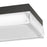 Alteck Box 8" LED Outdoor Flush Mount, Sand Black