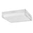Alteck Box 11" LED Outdoor Flush, Brushed Stainless Steel