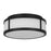 Alteck Panel Rnd 10" LED Outdoor Mount, Black/Etched, Black