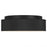 Alteck Ch 9" LED Outdoor Mount, Black/White Opal, Sand Black
