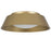 Alteck Pez 11" LED Outdoor Flush Mount, Painted Brass - AFM0066-5CCT-W-PB