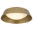 Alteck Pez 15" LED Outdoor Flush Mount, Painted Brass