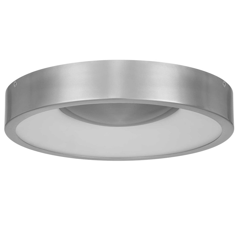 Alteck Stellar 11" LED Outdoor Mount, Brushed Aluminum