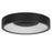 Alteck Stellar 11" LED Outdoor Mount, Black/White, Black