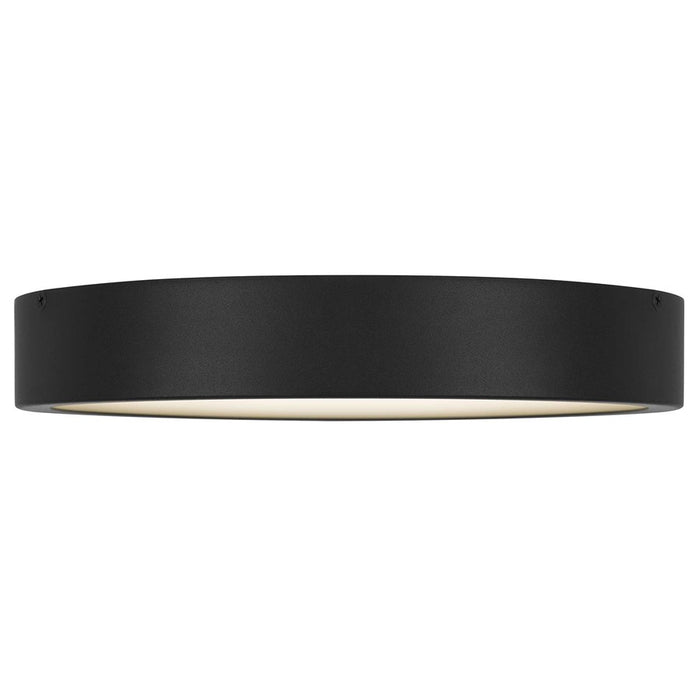 Alteck Stellar 11" LED Outdoor Mount, Black/White, Black