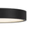 Alteck Stellar 11" LED Outdoor Mount, Black/White, Black