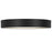 Alteck Stellar 14" LED Outdoor Mount, Black/White, Black