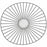Alteck New Wave 34" Outdoor Pend, Black/White, Sand Black