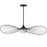 Alteck New Wave 44" Outdoor Pend, Black/White, Sand Black