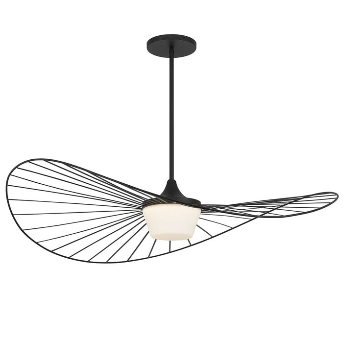 Alteck New Wave 44" Outdoor Pend, Black/White, Sand Black