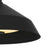 Alteck Nin 14" Outdoor Pend, Black/Etched White, Sand Black