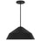 Alteck Nin 22" Outdoor Pend, Black/Etched White, Sand Black