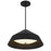 Alteck Nin 22" Outdoor Pend, Black/Etched White, Sand Black