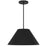 Alteck Jaz 22" Black Outdoor Pend, Black/White, Sand Black
