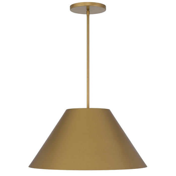 Alteck Jaz 22" BrassOutdoor Pend, Painted Brass