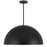 Alteck Half 32" Rnd Outdoor Pend, Black/White, Sand Black