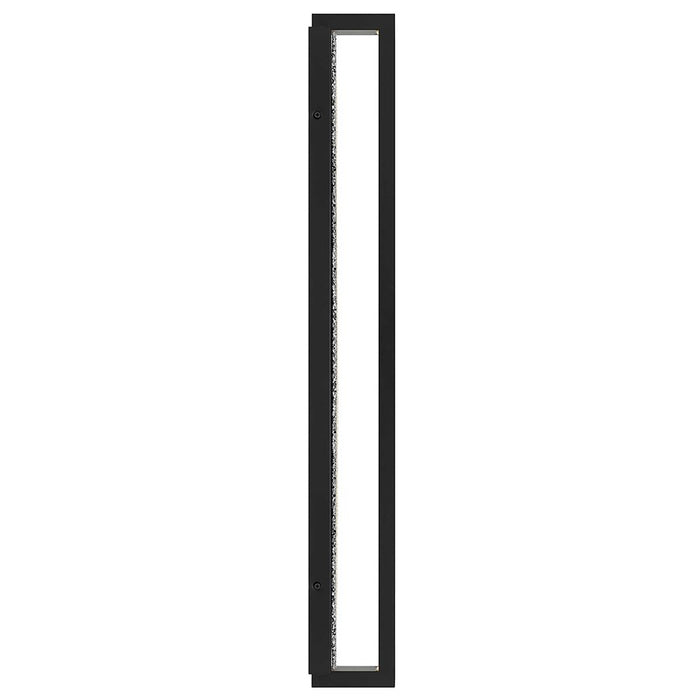 Alteck Seafoam 32" LED Outdoor Wall Sconce, Sand Black