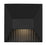 Alteck Ribbed 5" LED Outdoor Wall Sconce, Sand Black