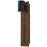 Alteck Woodone 26" LED Outdoor Wall Sconce, Sand Black
