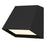 Alteck Ribbed 6" LED Outdoor Sconce, Black/Sand, Sand Black