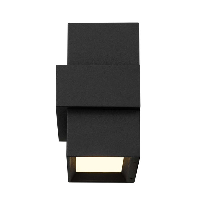 Alteck Summit 5.75" LED Outdoor Wall Sconce, Sand Black