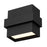 Alteck Summit 5.75" LED Outdoor Wall Sconce, Sand Black