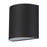 Alteck Veil LED Outdoor Sconce, Sand Black/Silk, Sand Black
