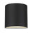 Alteck Veil LED Outdoor Sconce, Sand Black/Silk, Sand Black