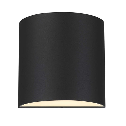 Alteck Veil LED Outdoor Sconce, Sand Black/Silk, Sand Black