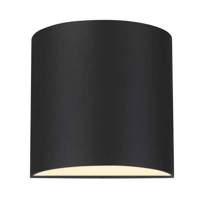 Alteck Veil LED Outdoor Sconce, Sand Black/Silk, Sand Black