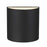 Alteck Veil LED Outdoor Sconce, Sand Black/Silk, Sand Black