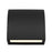 Alteck Slope 4.5" LED Outdoor Wall Sconce, Sand Black