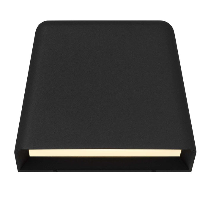 Alteck Bull 5.5" LED Outdoor Wall Sconce, Sand, Sand Black