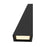 Alteck Slant 5" LED Outdoor Sconce, Black/Sand, Sand Black