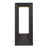 Alteck Paletto 22" LED Outdoor Wall Sconce, Sand Black