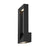 Alteck Paletto 22" LED Outdoor Wall Sconce, Sand Black