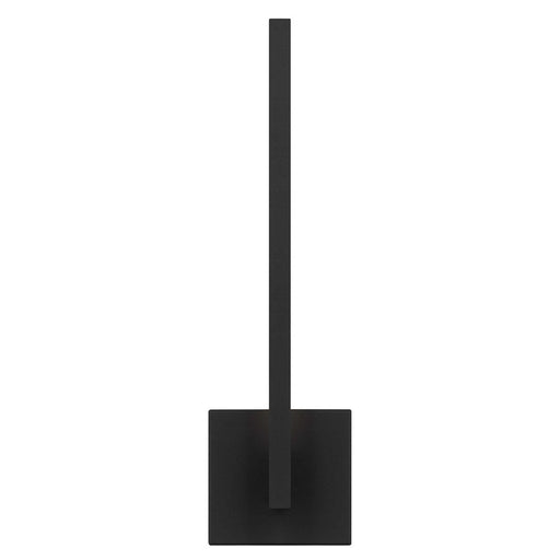 Alteck Lana 18" LED Outdoor Wall Sconce, Sand Black